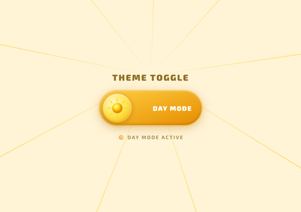 Beautiful Day/Night Mode Toggle Switch Design Using HTML CSS JavaScript ...