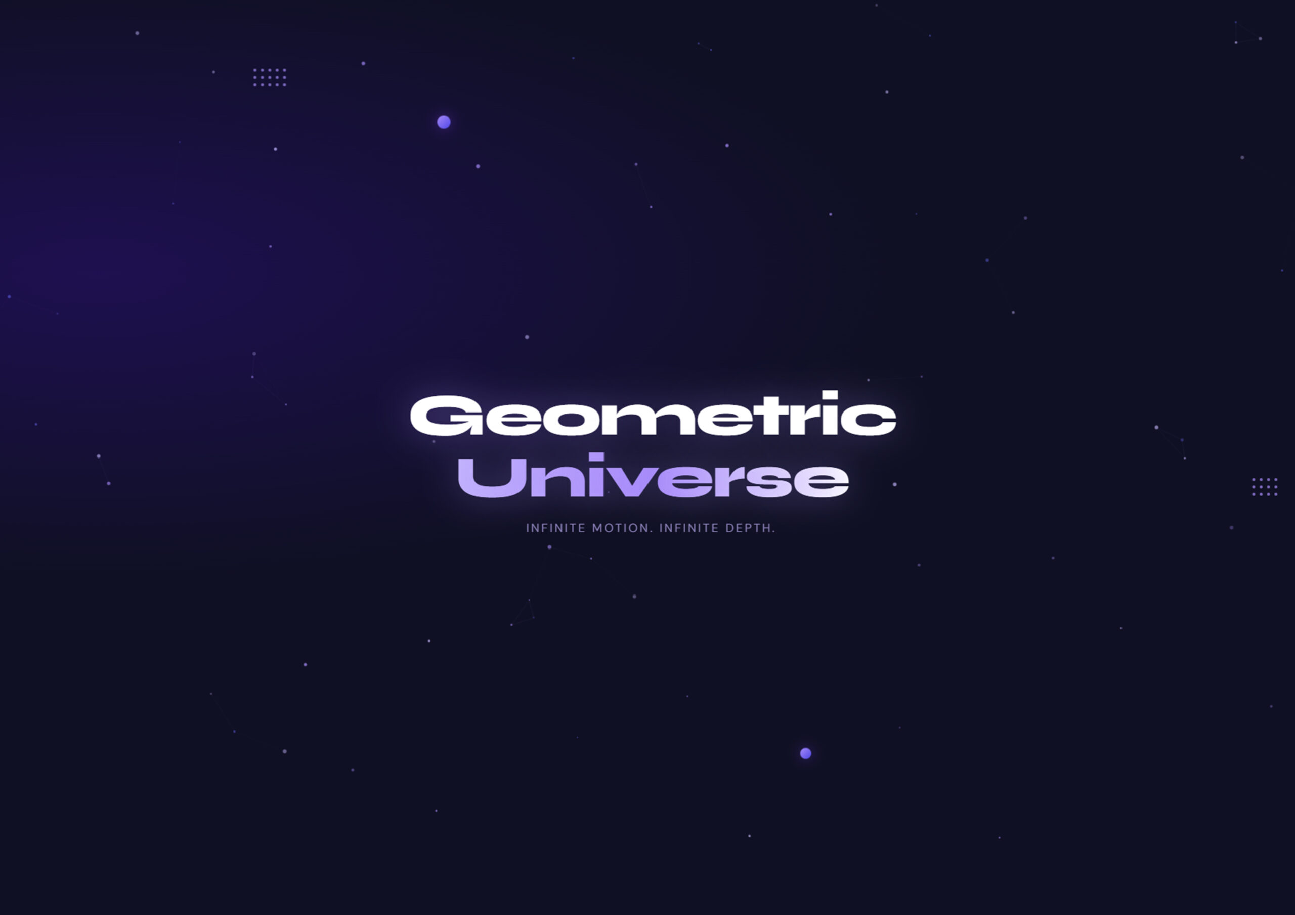 Modern Space Background Animation with Responsive UI Design using HTML CSS JavaScript Free Download